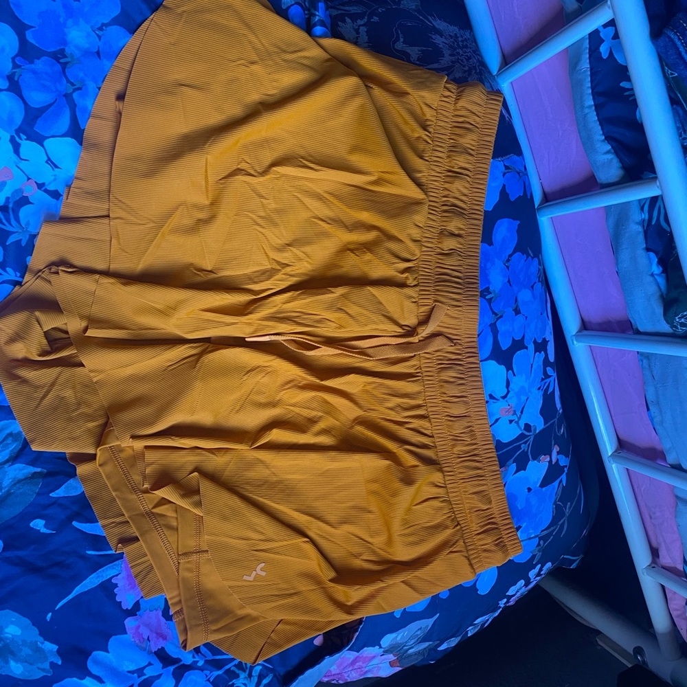 JoyLab Mustard Yellow Athletic Shorts